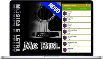 ê Lêtras Mc Biel Música Screenshot 1