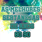 AS MELHORES SERTANEJAS ANOS 80 E 90 أيقونة