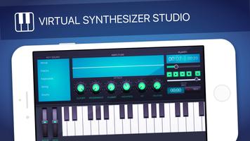 Synth Station Keyboard Affiche