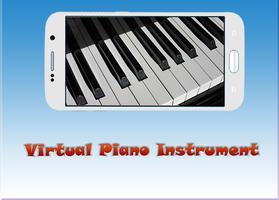 Virtual Piano Instrument Affiche