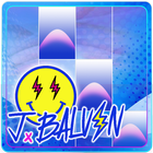 J BALVIN piano tile new game icon