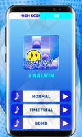 J BALVIN piano tile new game screenshot 1