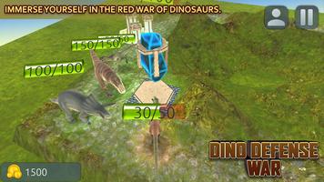 Dino Defense War capture d'écran 2