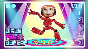 Disco Robot Dancer Affiche