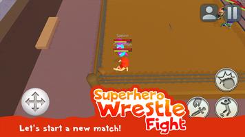 Superhero Wrestle Fight capture d'écran 1