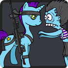 Candy Pony vs Zombies icône