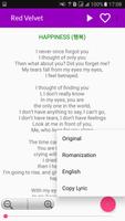 All Kpop Music Karaok Lyrics capture d'écran 3