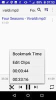 Clip Media Player and Editor capture d'écran 1