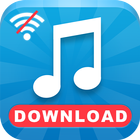 Music Mp3 download no WiFi ikona