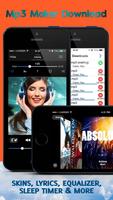 Music downloader without WiFi Plakat
