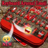 Arsenal Emoji Keyboard Affiche