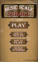 Music Scale Sudoku Affiche
