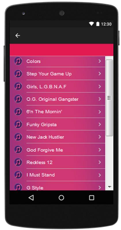 Ice T Songs And Lyrics For Android Apk Ice T Songs And Lyrics Screenshot 2