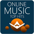 Online music streaming icône