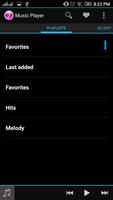 Music Player پوسٹر