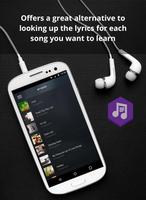 Music Player With Lyrics Guide پوسٹر
