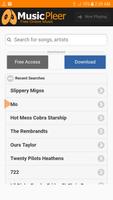 Musicpleer - Free Online Music App اسکرین شاٹ 1