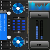 DJ Recorder Mixer Zeichen