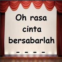 Letto - Cinta Bersabarlah plakat