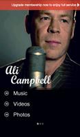 Ali Campbell Official captura de pantalla 1