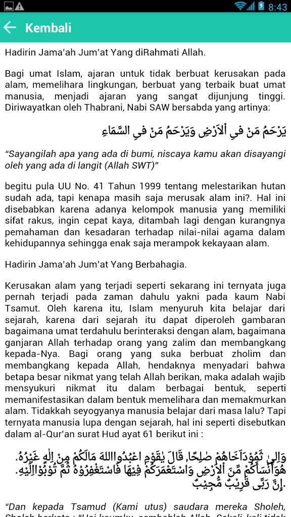 Khutbah Jumat Bulan Jumadil Akhir For Android Apk Download
