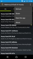 Mahmoud Khalil Al Hussary - Quran Audio capture d'écran 2