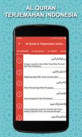 Al Quran dan Terjemahan Indonesia capture d'écran 1