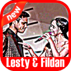 Lesty & Fildan - Gerimis Melanda Hati|Lirik 아이콘