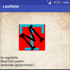 Notebook app can keep secret icon