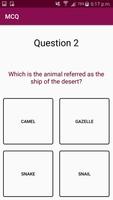 پوستر multiple choice quiz