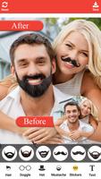 Beard Photo Editor - Hair Styl poster