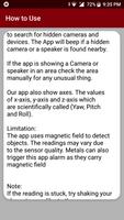Gear Spy - Hidden Camera Detector скриншот 3