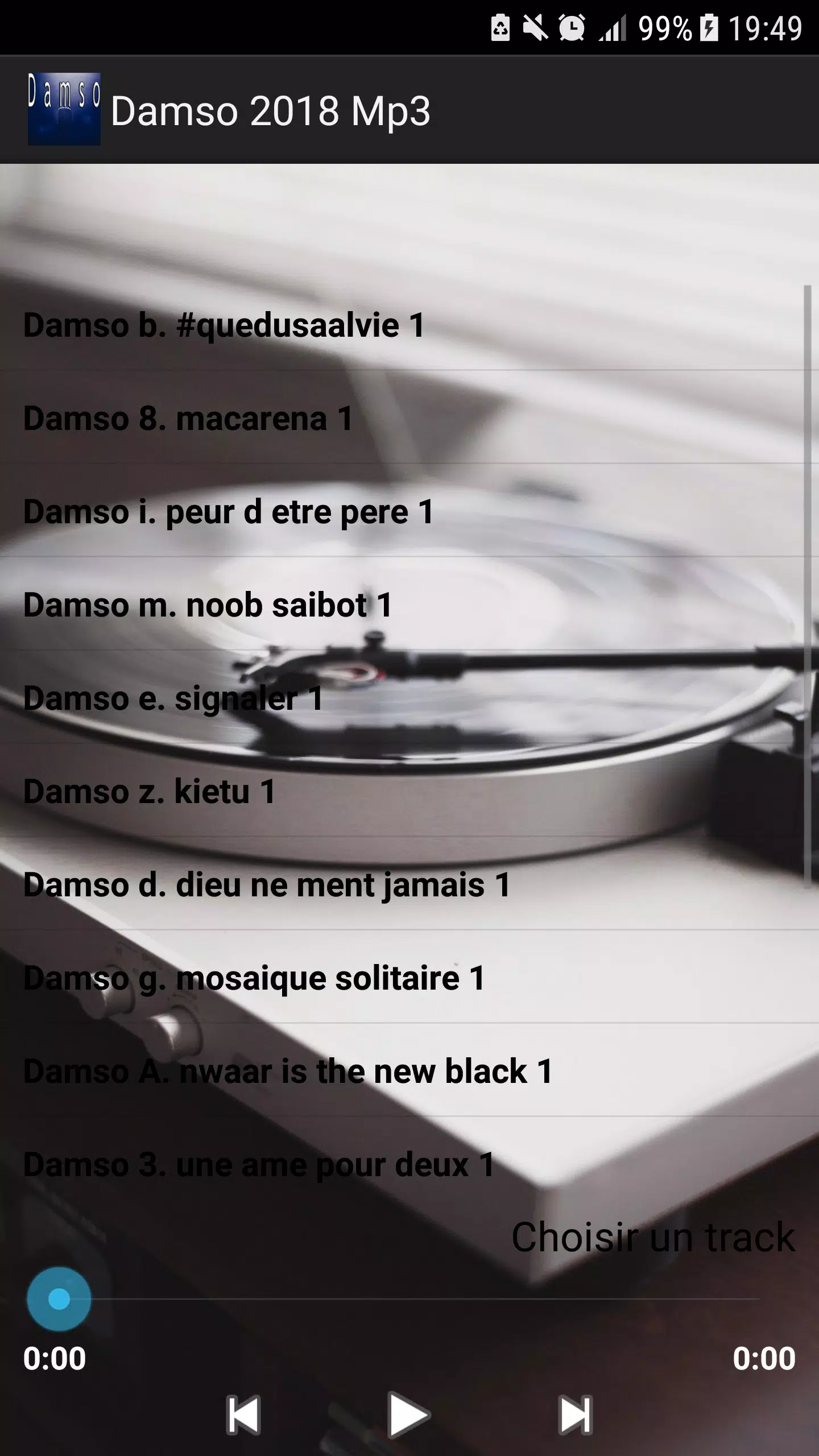 Damso 2018 Musique Mp3 APK for Android Download