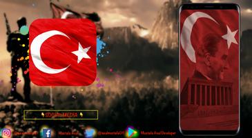 Türkiye Bayrak Duvar Kağıtları (Full HD) 截图 3