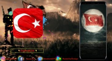 Türkiye Bayrak Duvar Kağıtları (Full HD) 海报