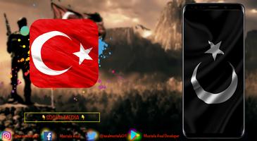 Türkiye Bayrak Duvar Kağıtları (Full HD) 截图 1
