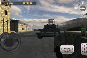 3D Tank Parking Simulator Game Affiche