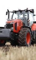 Fonds d'écran Kubota Tracteur Affiche