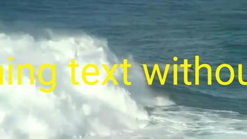 Video Text Scroller Runtxt Affiche