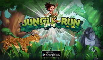 Jungle Run Castle Adventure plakat