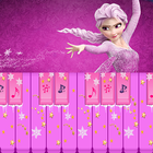 Pink Piano Tiles Frozen - Ice Queen Magic Tiles 아이콘