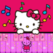 Hello Kitty's Pink Piano Magic Tiles Game For Kids