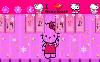 Hello Kitty's Pink Piano Magic Tiles Game For Kids скриншот 1