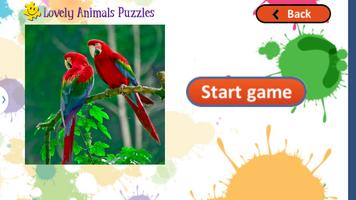Cute Animals Puzzles for Kids Ekran Görüntüsü 2