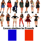 Icona Learn Clothes in French