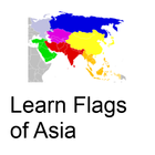 Learn Flags of Asia biểu tượng