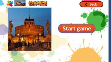 Rome Puzzle Game capture d'écran 3