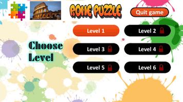 Rome Puzzle Game پوسٹر