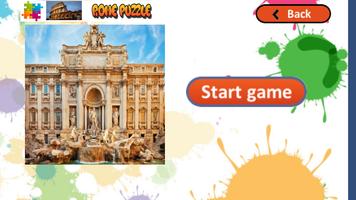 Rome Puzzle Game capture d'écran 1