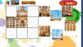 Rome Puzzle Game capture d'écran 2